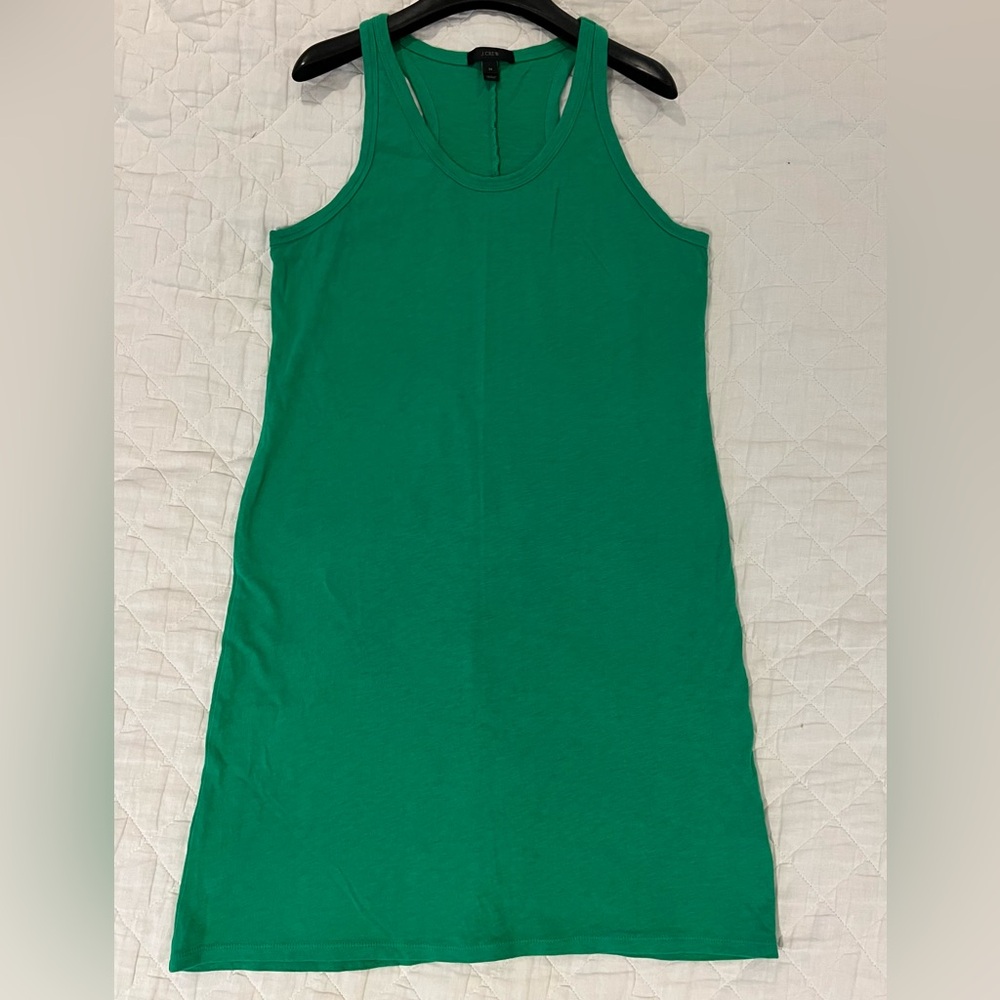 J. Crew Racerback Swim Cover-Up, Kelly Green, Size: M